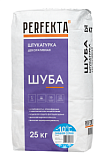 Штукатурка декоративная Шуба 1 мм Зимняя серия Белый, 25 кг PERFEKTA