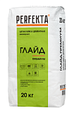 Шпаклевка цементная финишная Глайд Премиум, 20 кг PERFEKTA