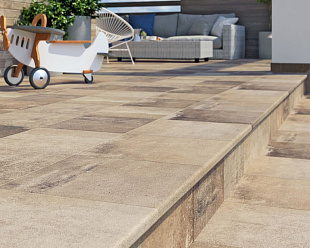 Фронтальная клинкерная ступень простая Paradyz Scandiano Ochra, 300*600*11 мм Hit Ceramics