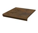 Фронтальная клинкерная ступень с капиносом Paradyz Semir Beige, 330*299*11 мм Hit Ceramics