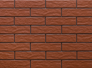 Клинкерная фасадная плитка под кирпич Rot Rustic 240*65*6.5 мм HIT Ceramics