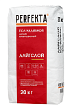 Пол наливной легкий армированный Лайтслой МН, 20 кг PERFEKTA