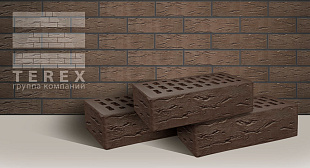 Кирпич облицовочный керамический TEREX Мокко рустик