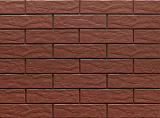 Клинкерная фасадная плитка под кирпич Burgund Rustic 240*65*6.5 мм HIT Ceramics