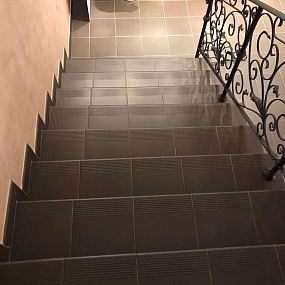 Фронтальная клинкерная ступень простая Paradyz Natural Brown, 300*300*11 мм Hit Ceramics