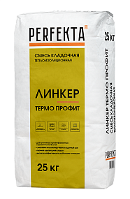 Смесь кладочная теплоизоляционная Линкер Термо Профит, 25 кг PERFEKTA
