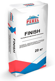 Шпатлевка цементная супер белая Perel Finish 0655