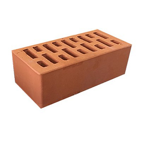 Кирпич керамический пустотелый, М-125-150, F-50, 29-33% пустотность Утолщенный Красный АСПК