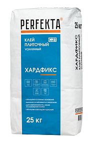 Клей плиточный усиленный Хардфикс C2 Т, 25 кг PERFEKTA