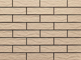 Клинкерная фасадная плитка под кирпич Cream Rustic 240*65*6.5 мм HIT Ceramics