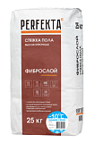 Стяжка пола высокопрочная Фиброслой Зимняя серия, 25 кг PERFEKTA