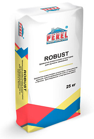 Штукатурка цементно-известковая для ручного нанесения Perel Robust 0515