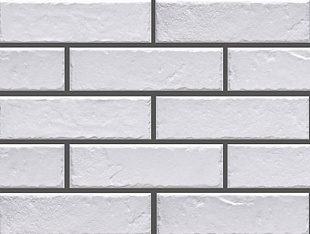 Клинкерная фасадная плитка под кирпич Foggia bianco 245*65*8 мм HIT Ceramics