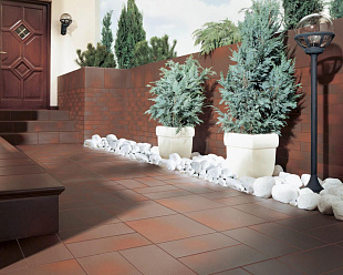 Напольная клинкерная плитка Paradyz Cloud Brown Duro 300*300*11 мм Hit Ceramics