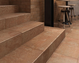 Напольная клинкерная плитка Paradyz Ilario Ochra 300*300*11 мм Hit Ceramics