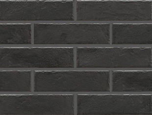 Клинкерная фасадная плитка под кирпич Foggia nero 245*65*8 мм HIT Ceramics