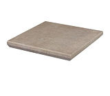 Угловая клинкерная ступень с капиносом Paradyz Viano Beige, 330*330*11 мм Hit Ceramics