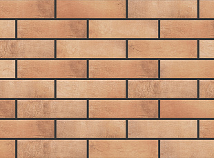 Клинкерная фасадная плитка под кирпич Loft Brick Curry 240*65*8 мм HIT Ceramics