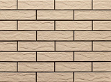 Клинкерная фасадная плитка под кирпич Cream Rustic 240*65*6.5 мм HIT Ceramics