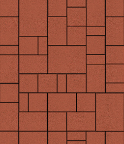 Тротуарная плитка МЮНХЕН- Б.2.Фсм.6, комплект из 4 видов плит Стандарт Выбор