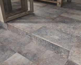 Напольная клинкерная плитка Paradyz Viano Grys 300*600*11 мм Hit Ceramics