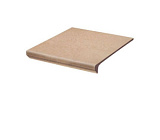 Фронтальная клинкерная ступень с капиносом Paradyz Mattone Sabbia Beige, 330*300*11 мм